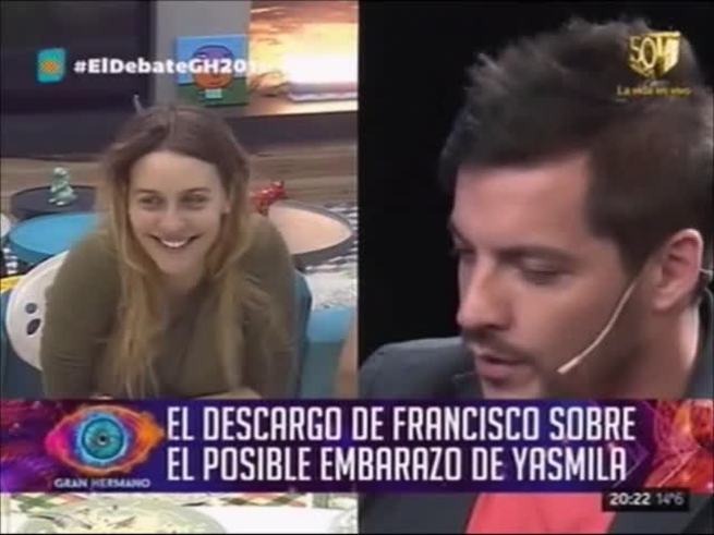 La pelea de Gastón Trezeguet y Francisco Delgado en El Debate de Gran Hermano 2016