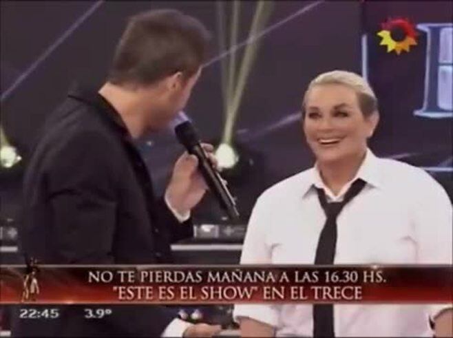 Carmen Barbieri en ShowMatch, habló de Nazarena Vélez