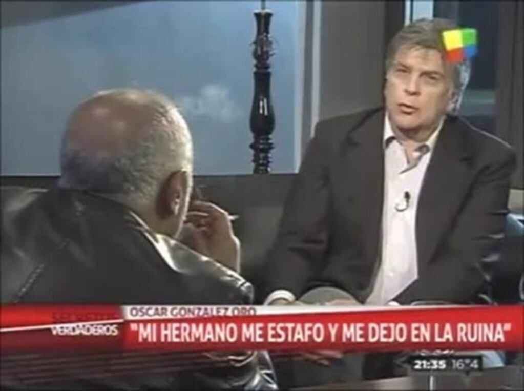 El Negro González Oro y su dolor: "Mi hermano me estafó, pensé en matarme"