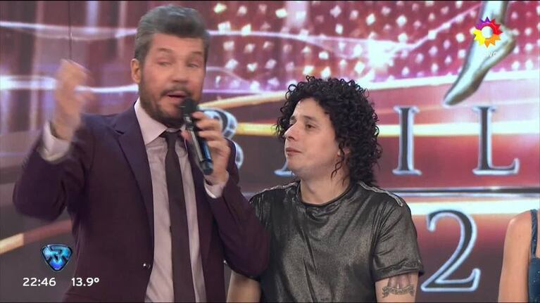 La dura pelea del Dipy y Mariana del Dipy en el Bailando
