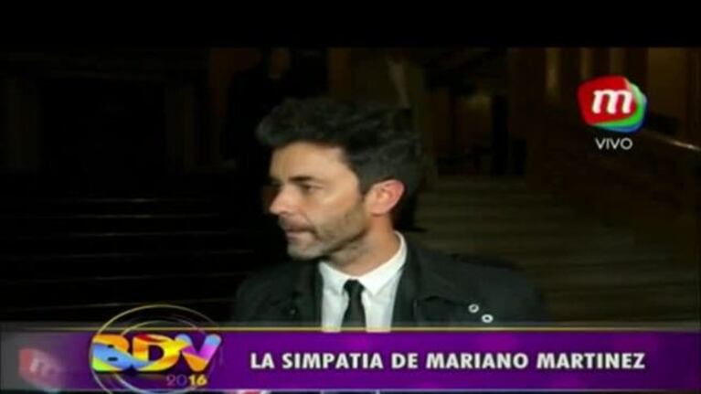 La reacción de Mariano Martínez cuando le preguntaron por el rumor de romance de Lali Espósito: "¿Nazareno Casero te 'icardeó'?"
