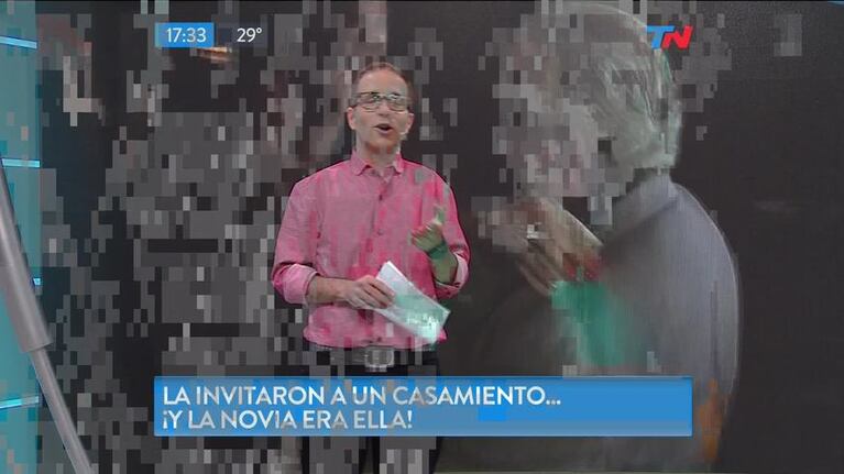 La invitaron al casamiento y resultó ser la novia 