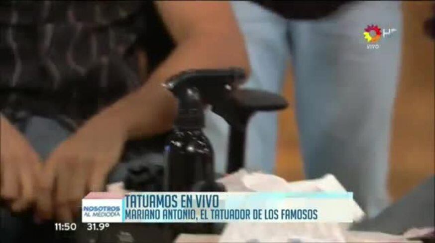 Tomás Dente se tatuó a los Roxette en su brazo: ¡así quedó!