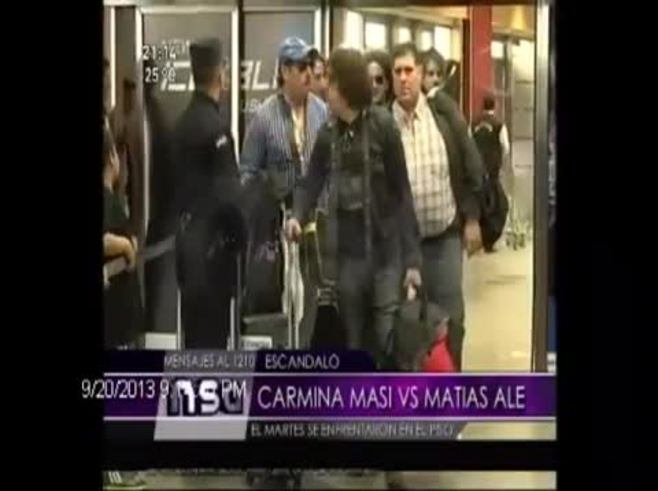 ¡El video! A Matías Alé en Paraguay le dijeron: "Siempre venís a robar, pero ahora viniste a hacer teatro"