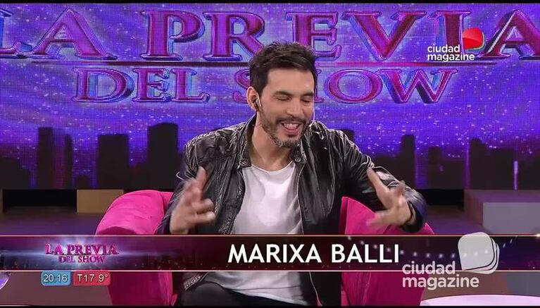 Marixa Balli furiosa con el bailarín de La Bomba Tucumana