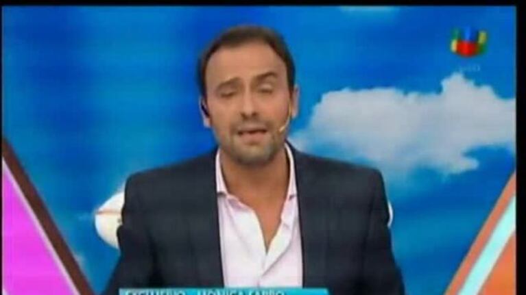 La reacción de Mónica Farro al enterarse que Juan Suris le habría sido infiel: mirá el video