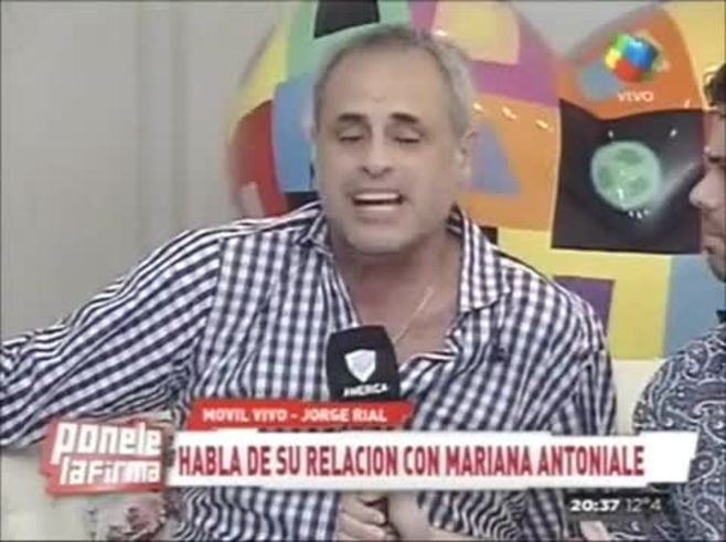Jorge Rial aclaró un supuesto mensaje suyo sobre Marcela Tauro que publicó Marianela Mirra