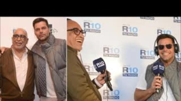 Ricky Martin y su charla con El Negro Oro: escuchá un fragmento