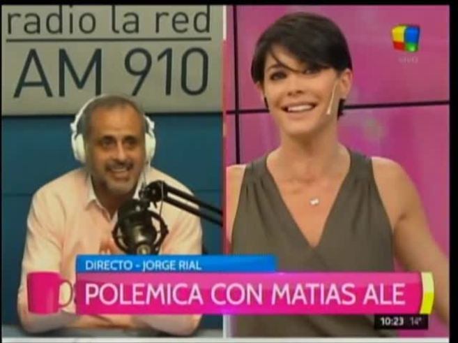 Jorge Rial contó que comparte su camarín con Agustina Kämpfer 