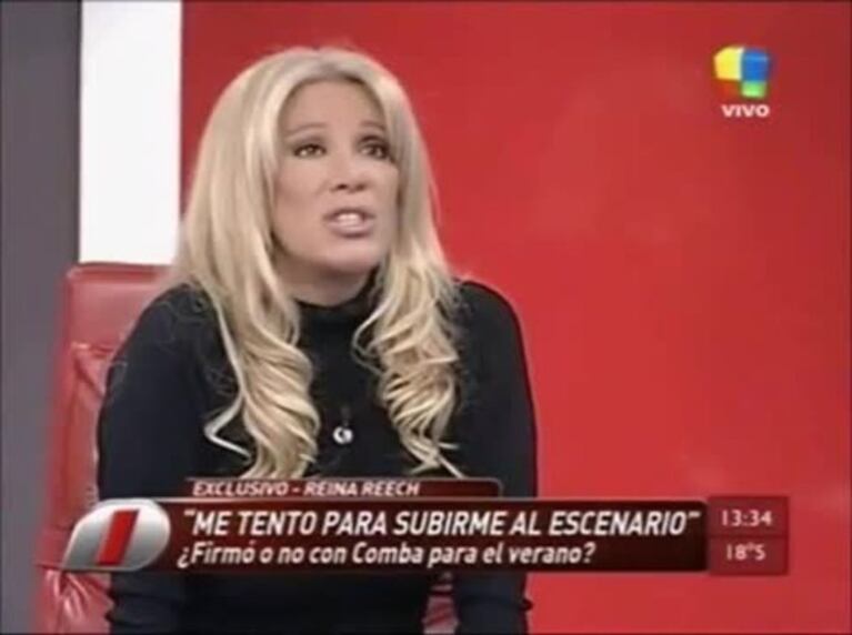 Reina Reech, sensibilizada: "Creo que la menopausia me pegó mal"