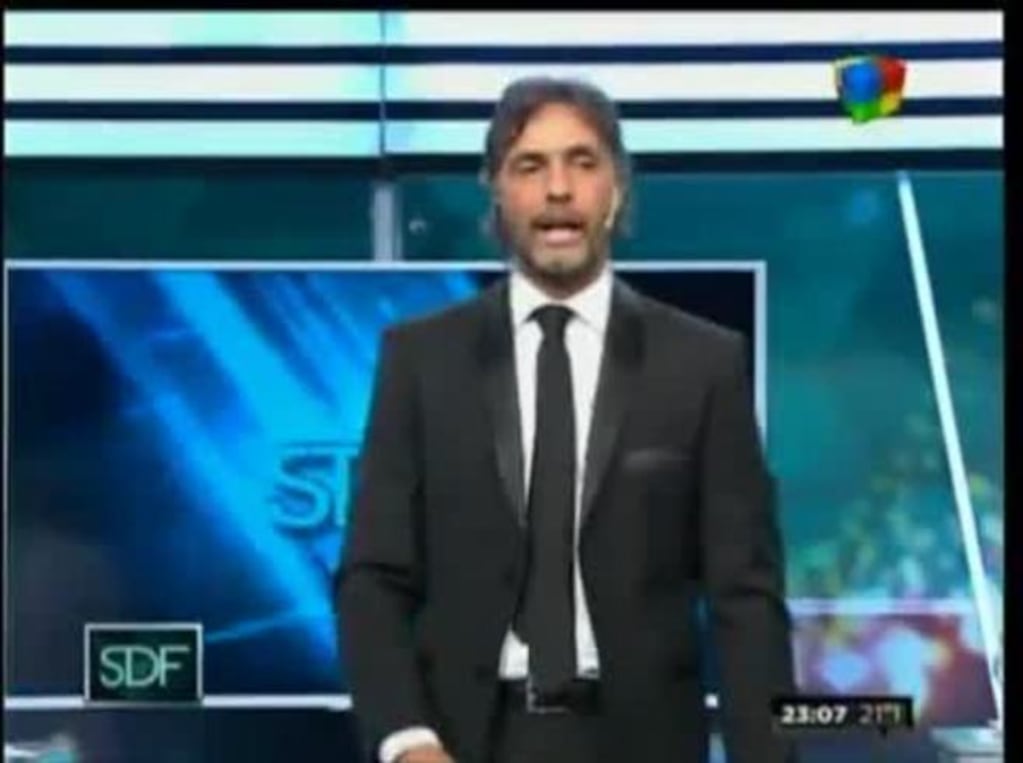 Alejandro Fantino volvió a El Show del Fútbol: mirá cómo fue su participación