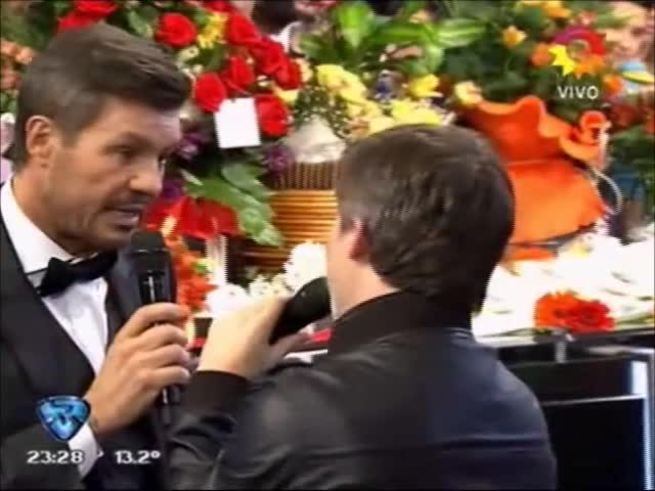 El diálogo de Tinelli y Adrián Suar en la apertura de ShowMatch
