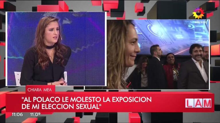 La exbailarina del Polaco, Chiara Mea, indignada por una polémica frase de Listorti: “Dijo ‘¿cómo van a tener onda si le ponen a una lesbiana?’”