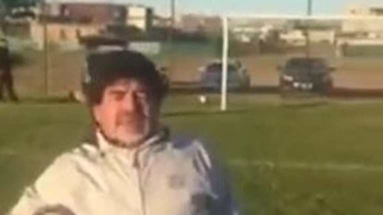 Diego Maradona, al borde del llanto, habló de su estado anímico