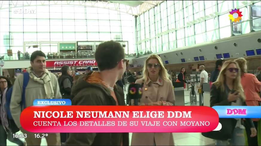 El palito de Nicole Neumann para Poroto Cubero
