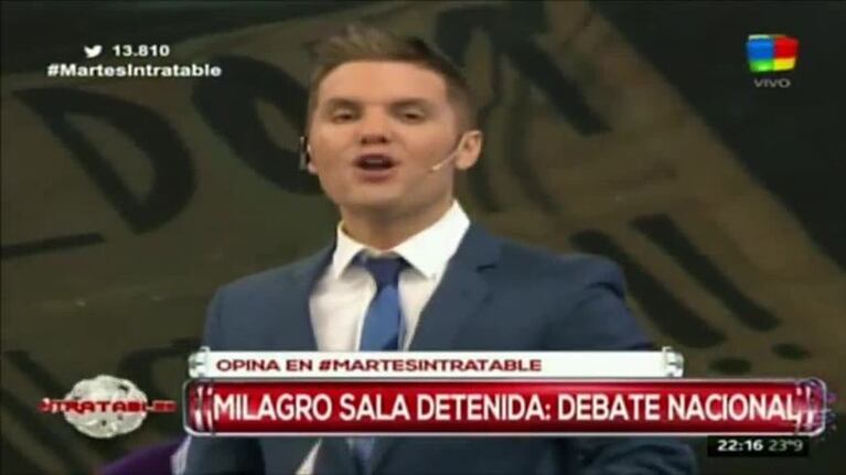 El video de la noche en que Santiago del Moro dejó mudo a Diego Brancatelli