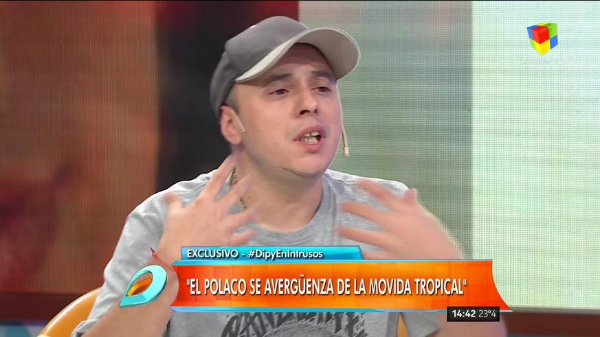 El Dipy y una escandalosa (y muy delicada) versión sobre El Polaco: “Pregúntenle cuando atropelló a Karina con el auto en el country”