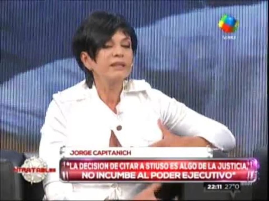 Mónica Gutiérrez contra Camilo García en Intratables: "Sos un chicanero"