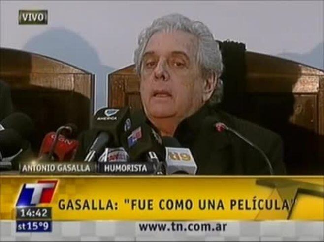 Antonio Gasalla: “Hace tres días que no duermo”