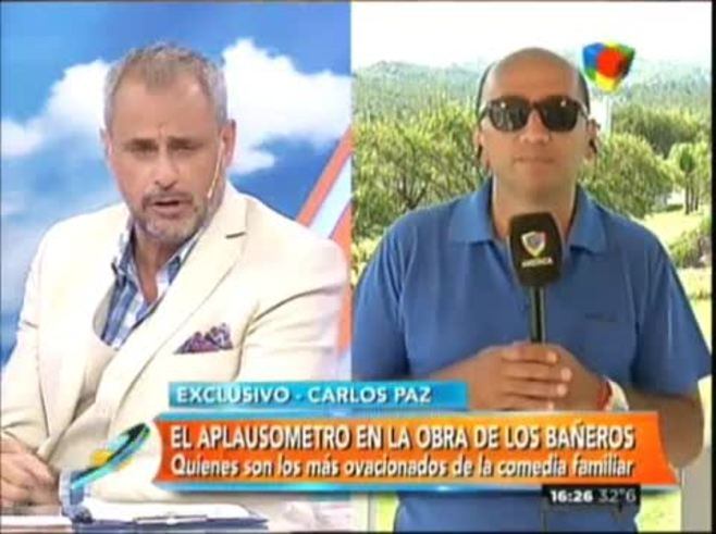 El temido "aplausómetro" de Intrusos llegó a Bañeros: los más y menos aplaudidos de la obra