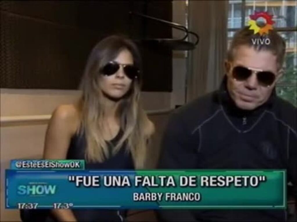 Burlando se va del móvil y Barby Franco se cruza con Ailén Bechara