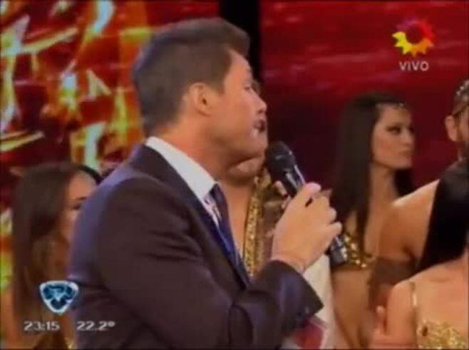 Facundo Mazzei llegó tarde a ShowMatch y lo "retó" el jurado