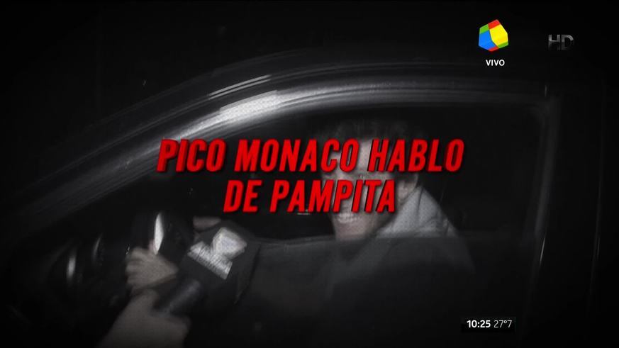 Pico Mónaco defendió a Pampita de las críticas: “No es lindo cuando hablan mal de ella; no pongan palos en el camino”