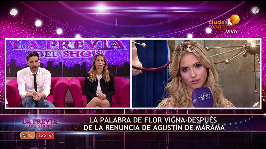 Florencia Vigna confirmó su separación de Nicolás Occhiato