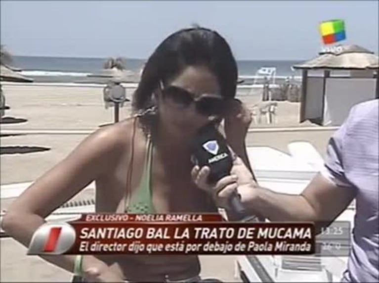 Imparable: Noelia Ramella "acosó" a Daniel Ambrosino en Intrusos