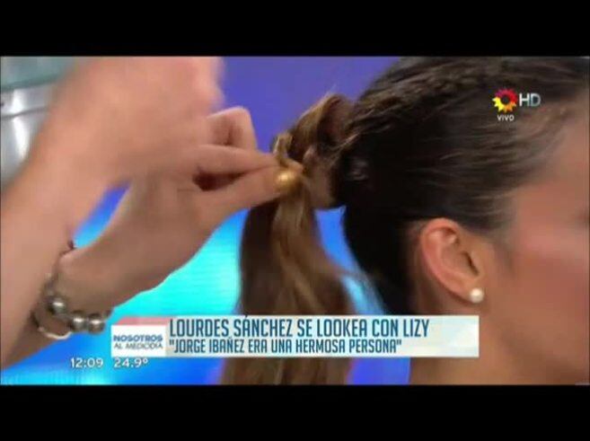 Lourdes Sánchez lloró ante una pregunta "delicada" sobre su relación con El Chato Prada