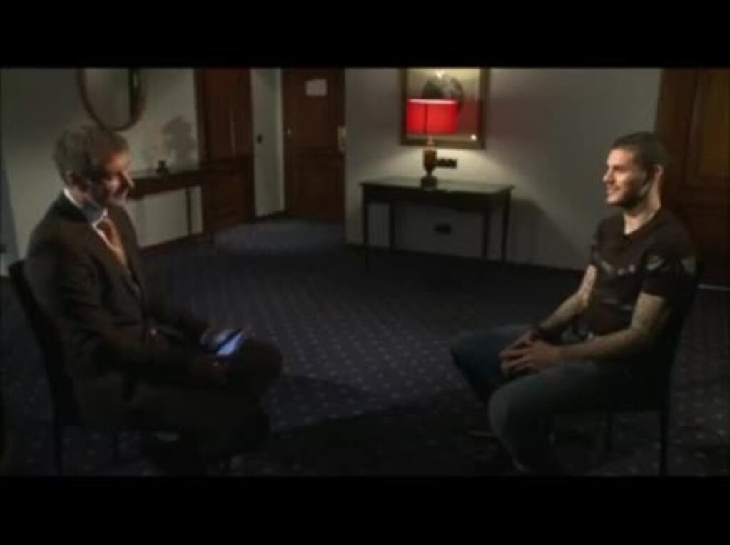 Mauro Icardi, íntimo en una entrevista con la CNN