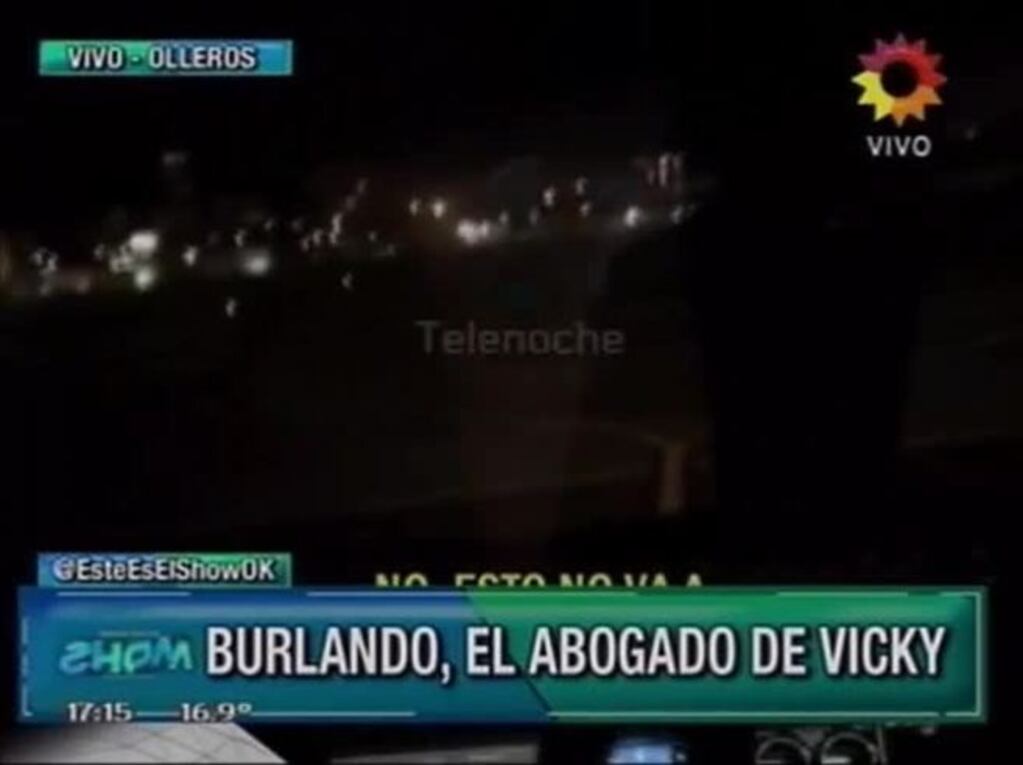 Fernardo Burlando defendió a Vicky Xipolitakis en Este es el show