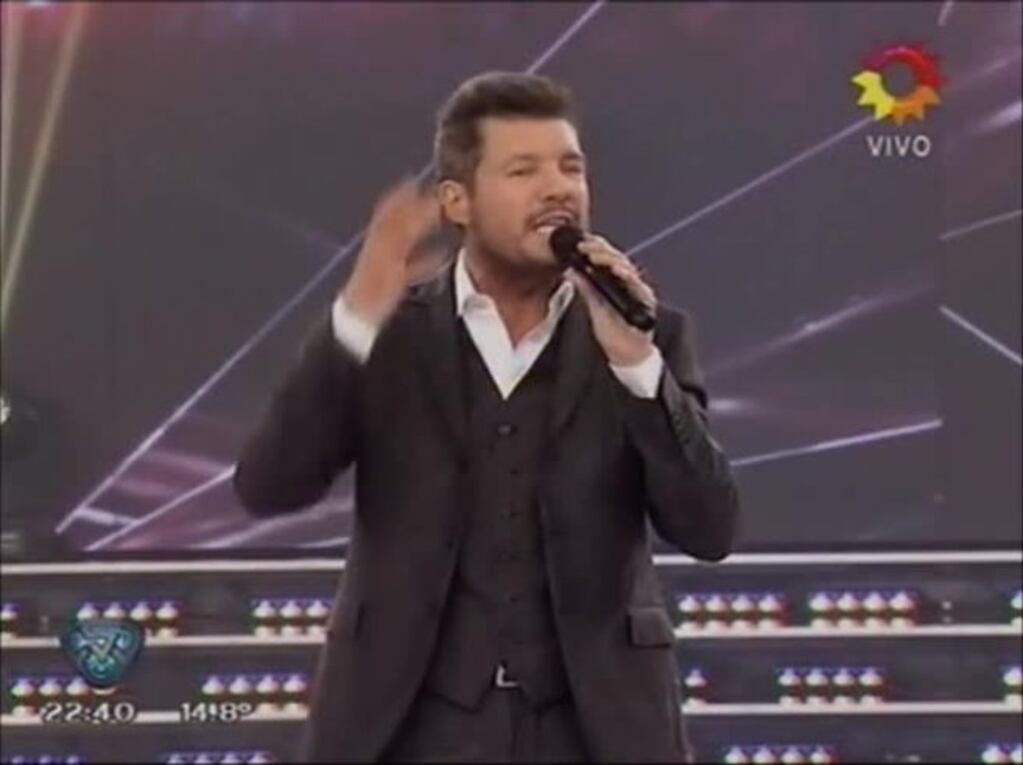 Tinelli presentó en ShowMatch el cambio de look de Luciano El Tirri