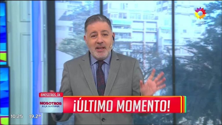 Sandra Borghi mostró la ecografía de su hija en Nosotros a la mañana