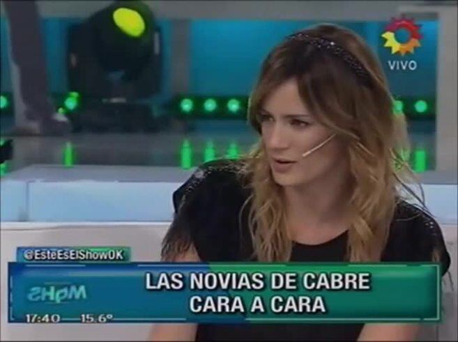 ¿Quién es la novia de Nicolás Cabré ?El picante cruce entre Ailén Bechara y Luly Drozdek en Este es el show
