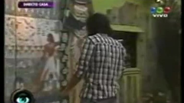 Gran Hermano 2012: El Tucu recibió la visita de su novia