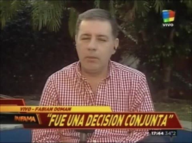 Fabián Doman habló de la separación de Evelyn Von Brocke