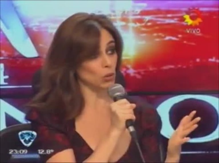 ShowMatch: inesperada pelea al aire de Vicky Xipolitakis con su bailarín