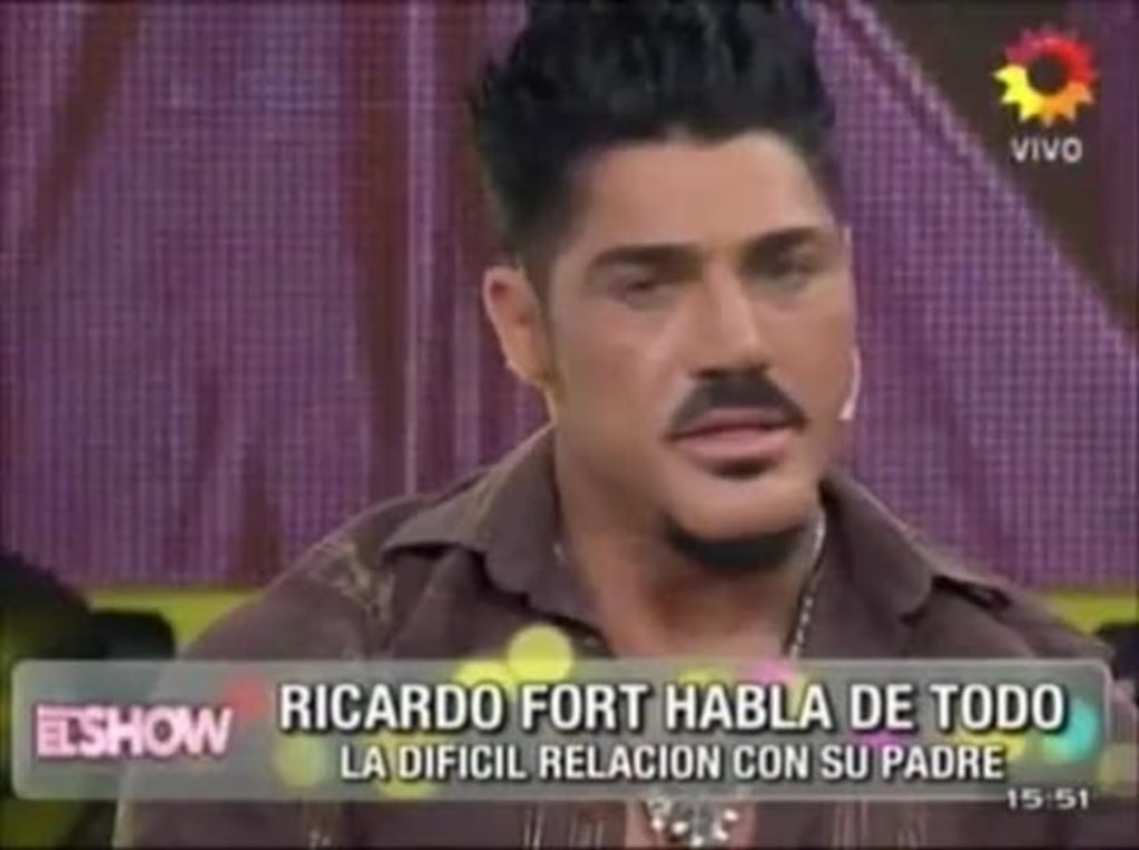 La dramática confesión de Ricardo Fort sobre la muerte de su padre