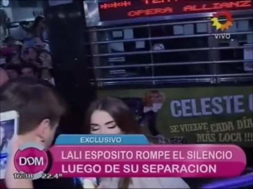 Qué respondió Lali cuando le preguntaron por el rumor de romance con Mariano Martínez