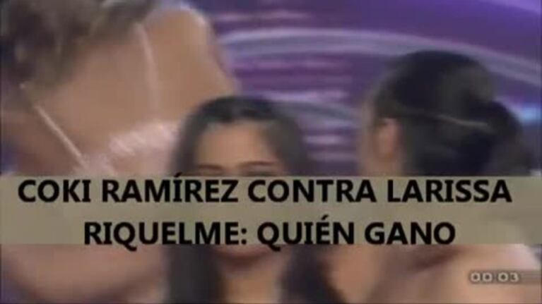 Coki Ramírez y Larissa Riquelme: así fue la definición del duelo del año
