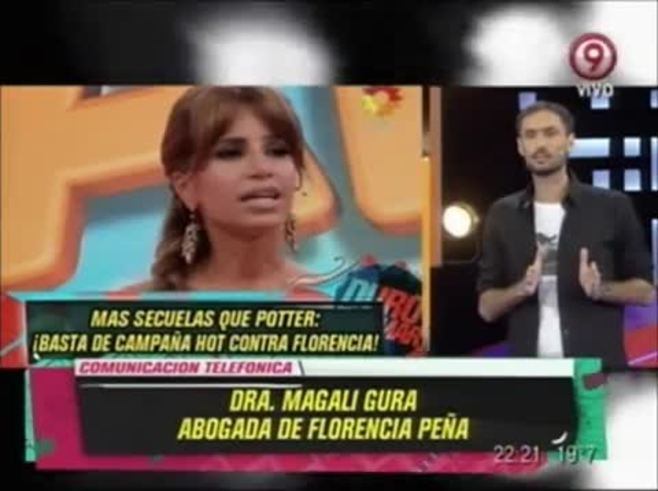 Habló la abogada de Florencia Peña: “Es una pesadilla de la que no puede despertarse”