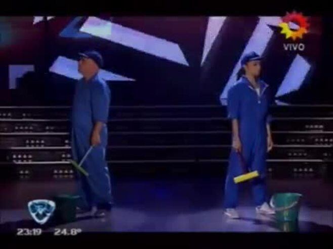 El video con las danzas de precisión de Noelia Pompa y Anita Martínez-Bicho Gómez