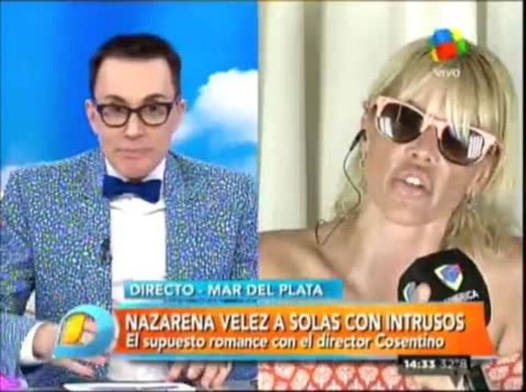 Nazarena Vélez: su respuesta a la declaración de amor de Marcelo Cosentino y una shockeante confesión