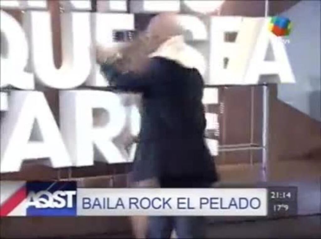 Guillermo López intentó bailar pero… ¡terminó en el piso!