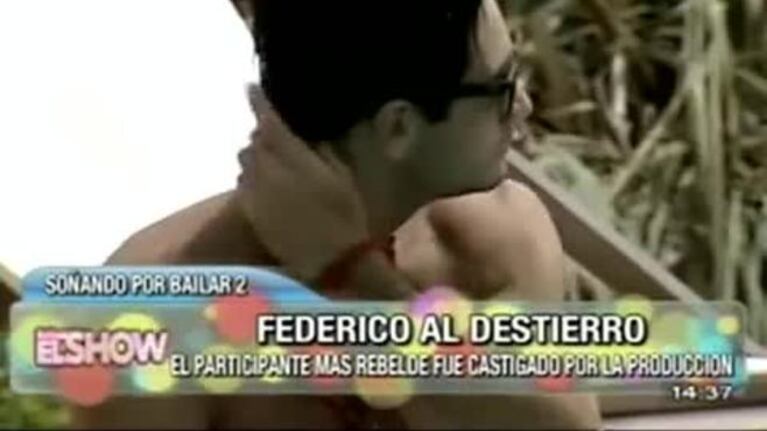 Durísimo castigo en Soñando por bailar 2: Federico pasará Año Nuevo... ¡solo!