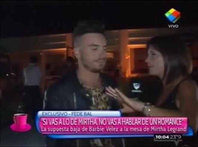 ¡Qué momento! Barbie Vélez y Fede Bal compartieron fiesta y ¿discutieron?