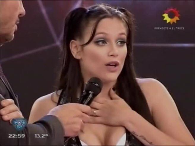 Los celos de Fede Bal a Barbie Vélez por un cantante en ShowMatch