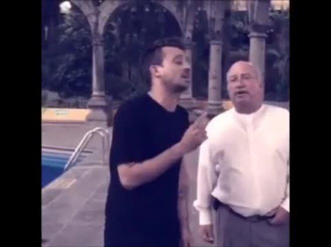 Chano de Tan Biónica le cantó una serenata a Juana Viale