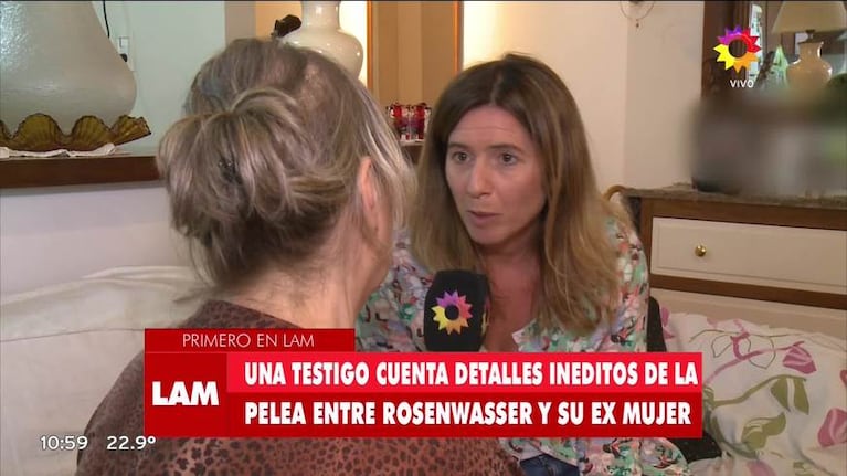 El escalofriante relato de una vecina de Leo Rosenwasser sobre la violencia de género